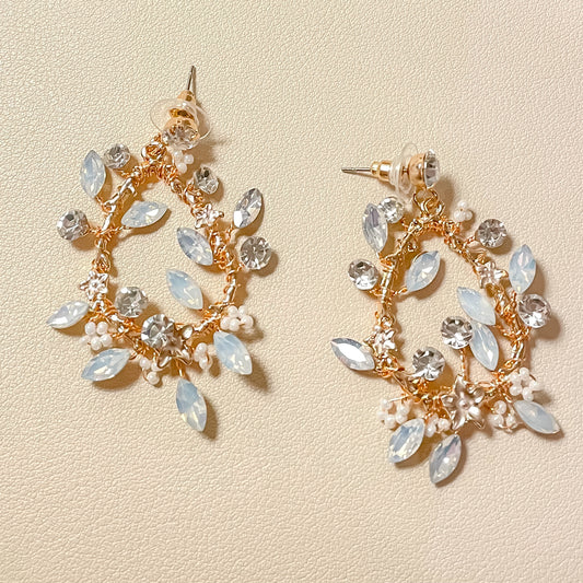 Boucle d'oreille Poppy Boho Opal Vine