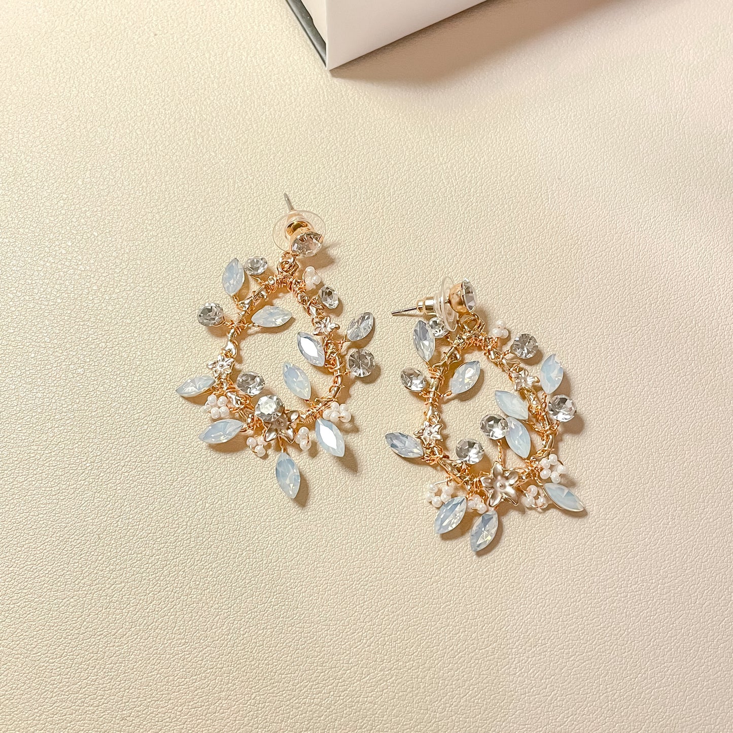 Boucle d'oreille Poppy Boho Opal Vine
