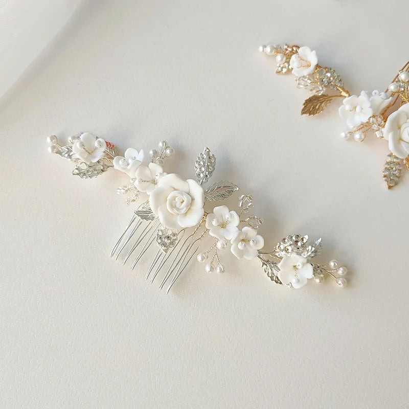 Nadia Boho Vine Hair Comb - Lizabetha Parker