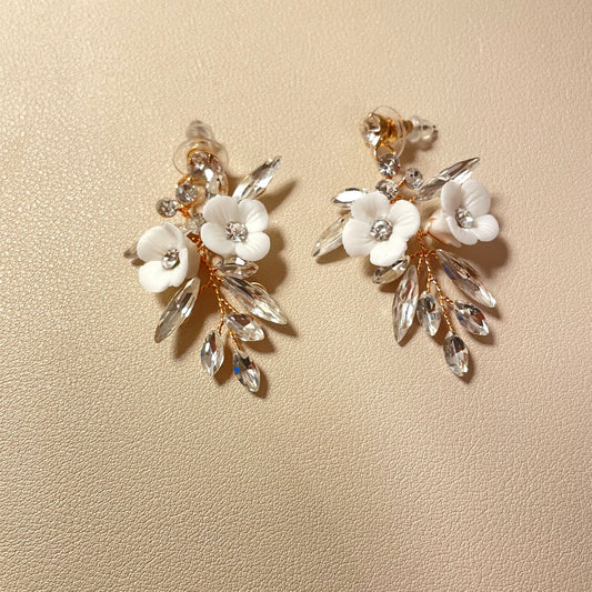 Remi Flower Statement Earring - Lizabetha Parker