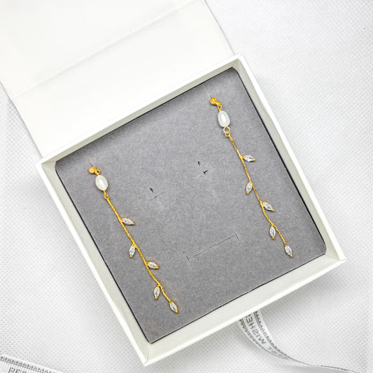 Boucle d'oreille en perles Riley Drop