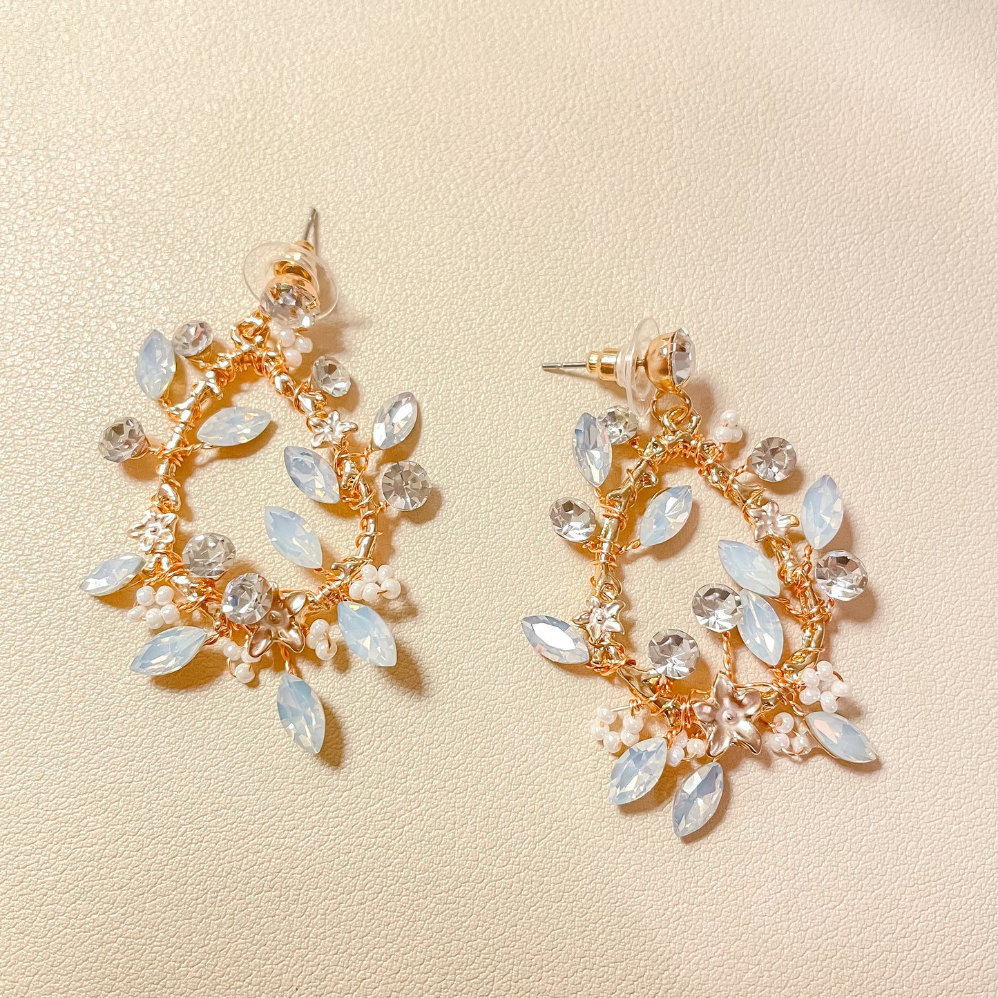 Boucle d'oreille Poppy Boho Opal Vine