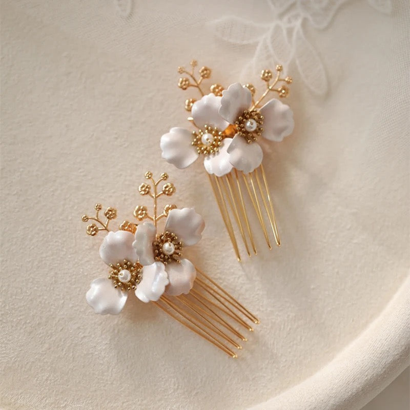 Juli Bridal Hair Comb - Lizabetha Parker