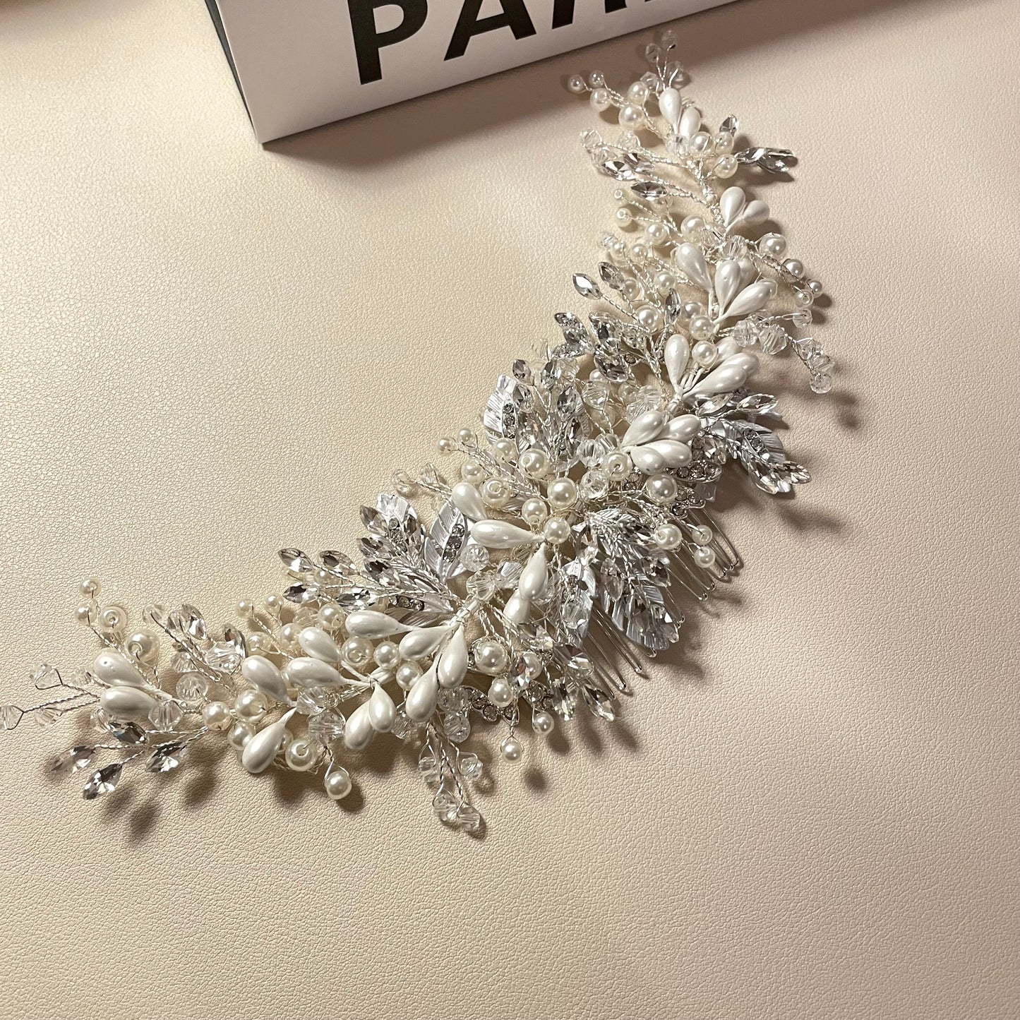 Jade Silver Hair Comb - Lizabetha Parker