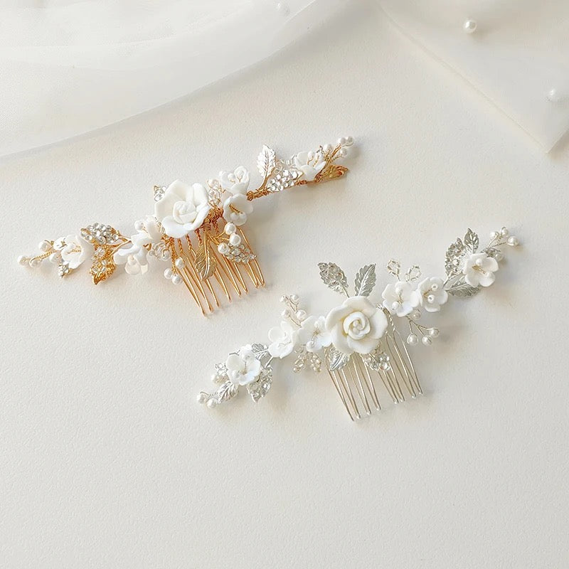 Nadia Boho Vine Hair Comb - Lizabetha Parker