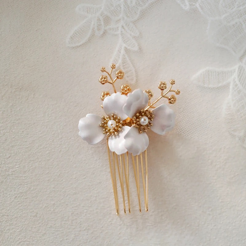Juli Bridal Hair Comb - Lizabetha Parker