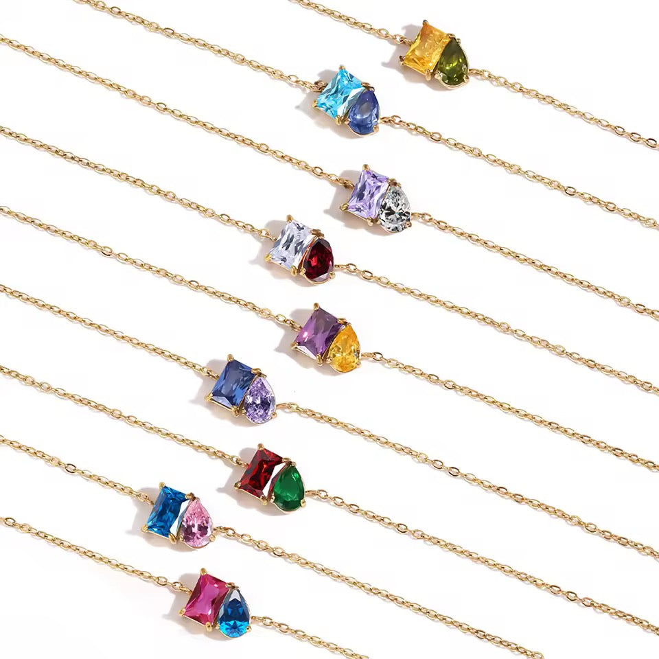 BIRTHSTONE NECKLACE