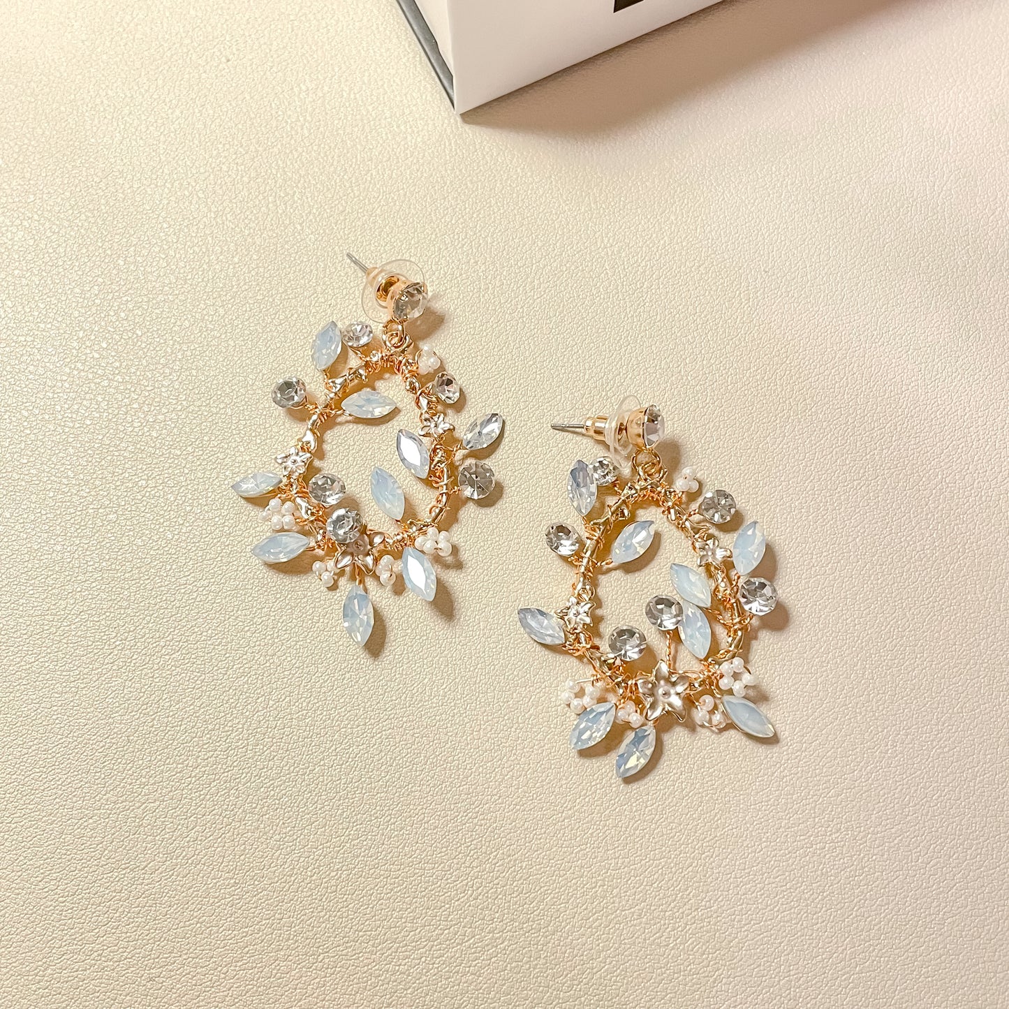 Boucle d'oreille Poppy Boho Opal Vine