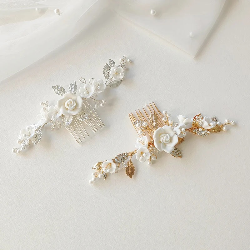 Nadia Boho Vine Hair Comb - Lizabetha Parker