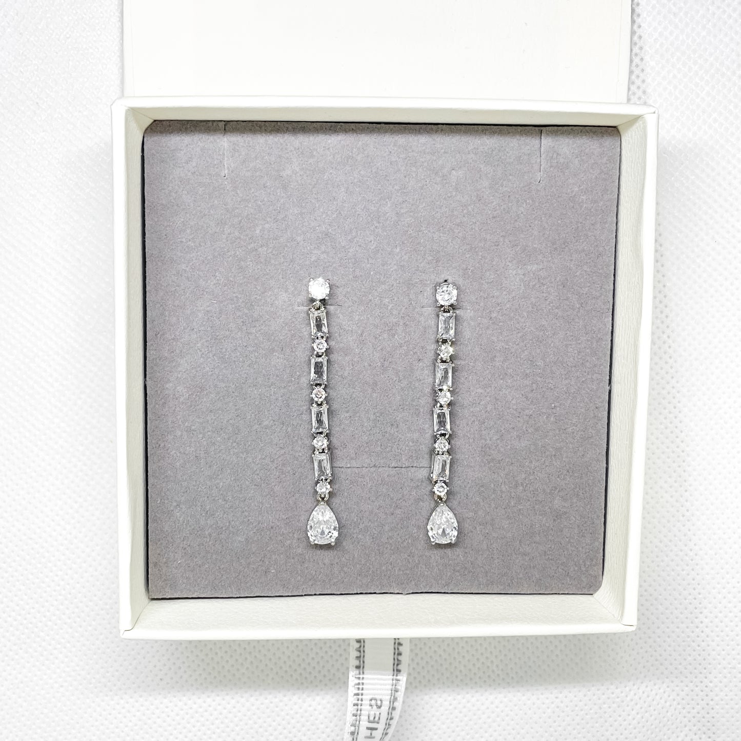 Boucles d'oreilles Chloe Silver CZ