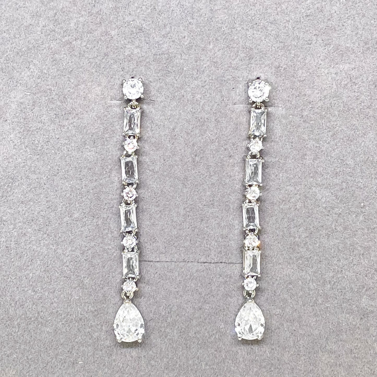 Boucles d'oreilles Chloe Silver CZ