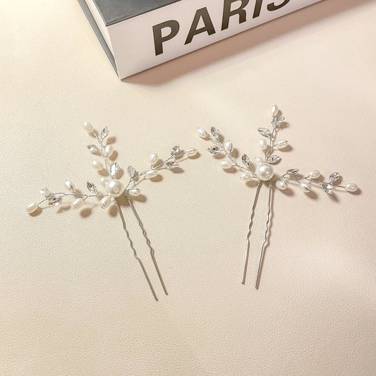 Épingle à cheveux Phoebe Pearl (lot de 2)