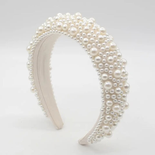 Delicate Pearl Headband - Lizabetha Parker