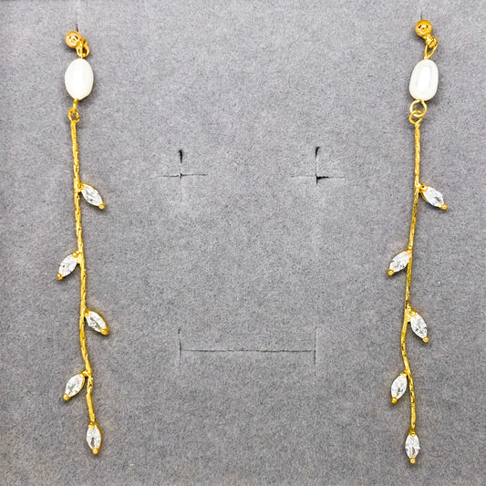 Boucle d'oreille en perles Riley Drop