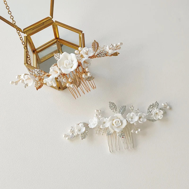 Nadia Boho Vine Hair Comb - Lizabetha Parker