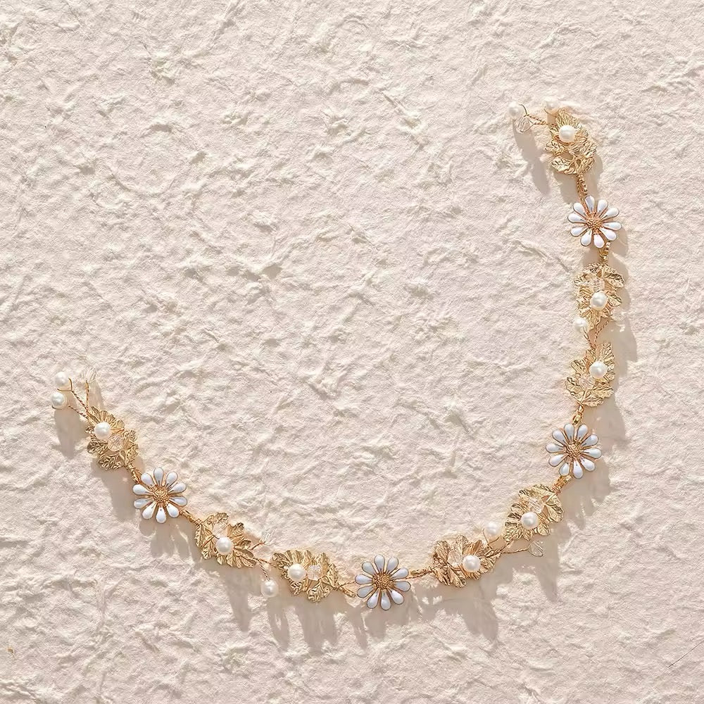 Heather Flower Hair Vine - Lizabetha Parker