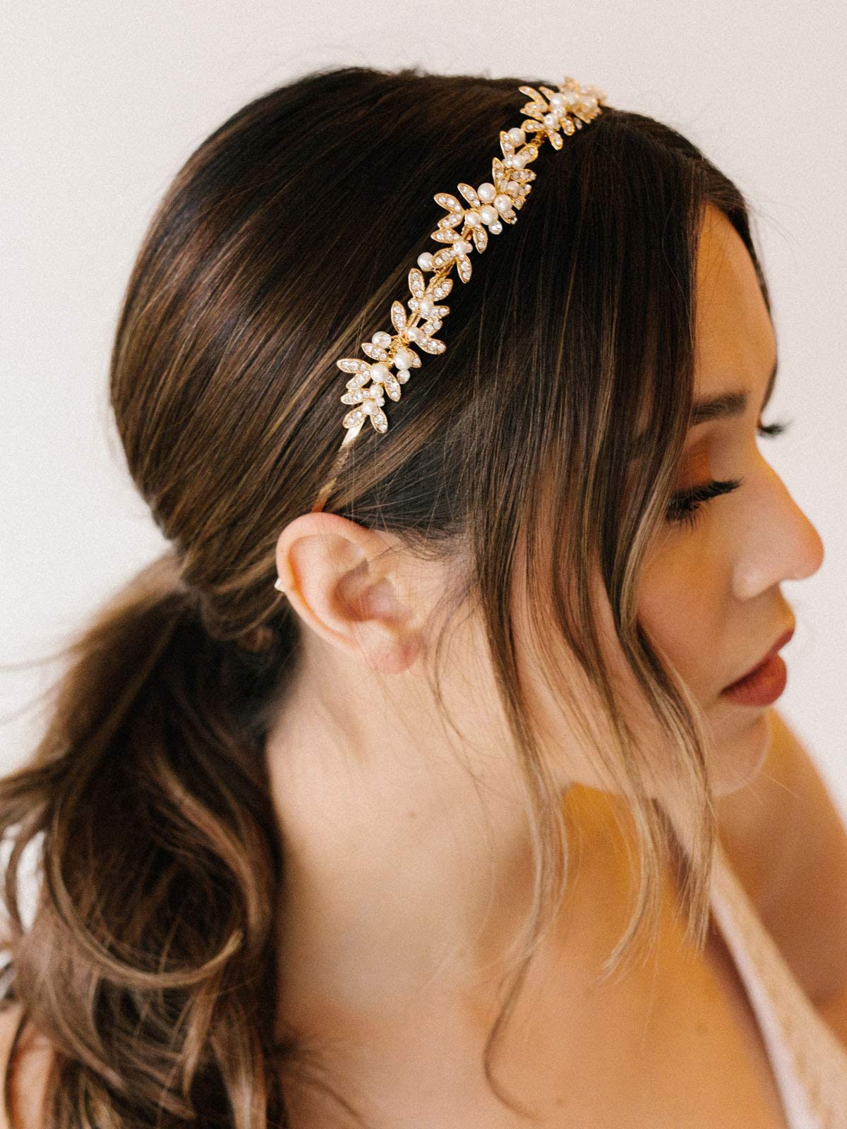Alivia Vine Bridal Headband - Lizabetha Parker