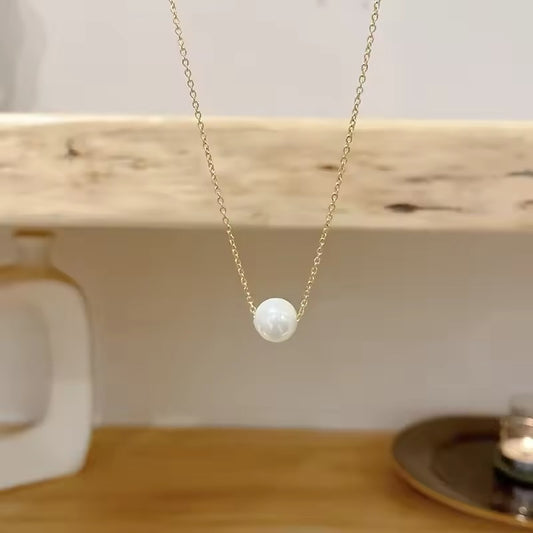 Simi Pearl Necklace - Lizabetha Parker