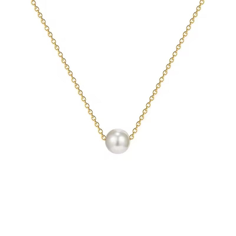 Simi Pearl Necklace - Lizabetha Parker
