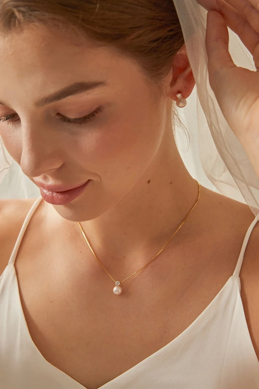 Vicky Pearl Necklace - Lizabetha Parker