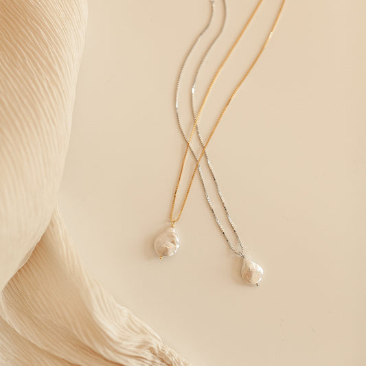 Bella Baroque Pearl Necklace - Lizabetha Parker