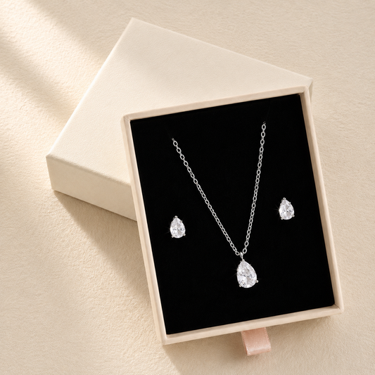 Ensemble de bijoux de mariée Lexley