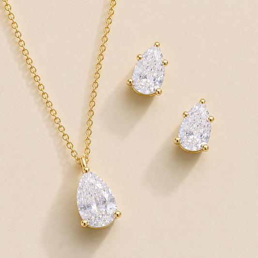 Ensemble de bijoux de mariée Lexley