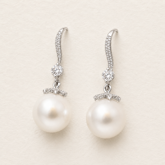 Boucle d'oreille en perles Emily