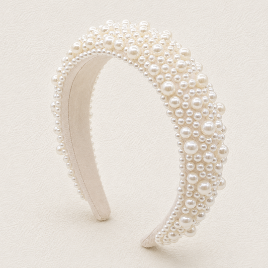 Bandeau en perles délicates