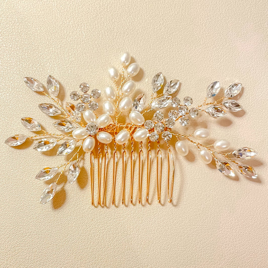 Peigne à cheveux de mariée Edith