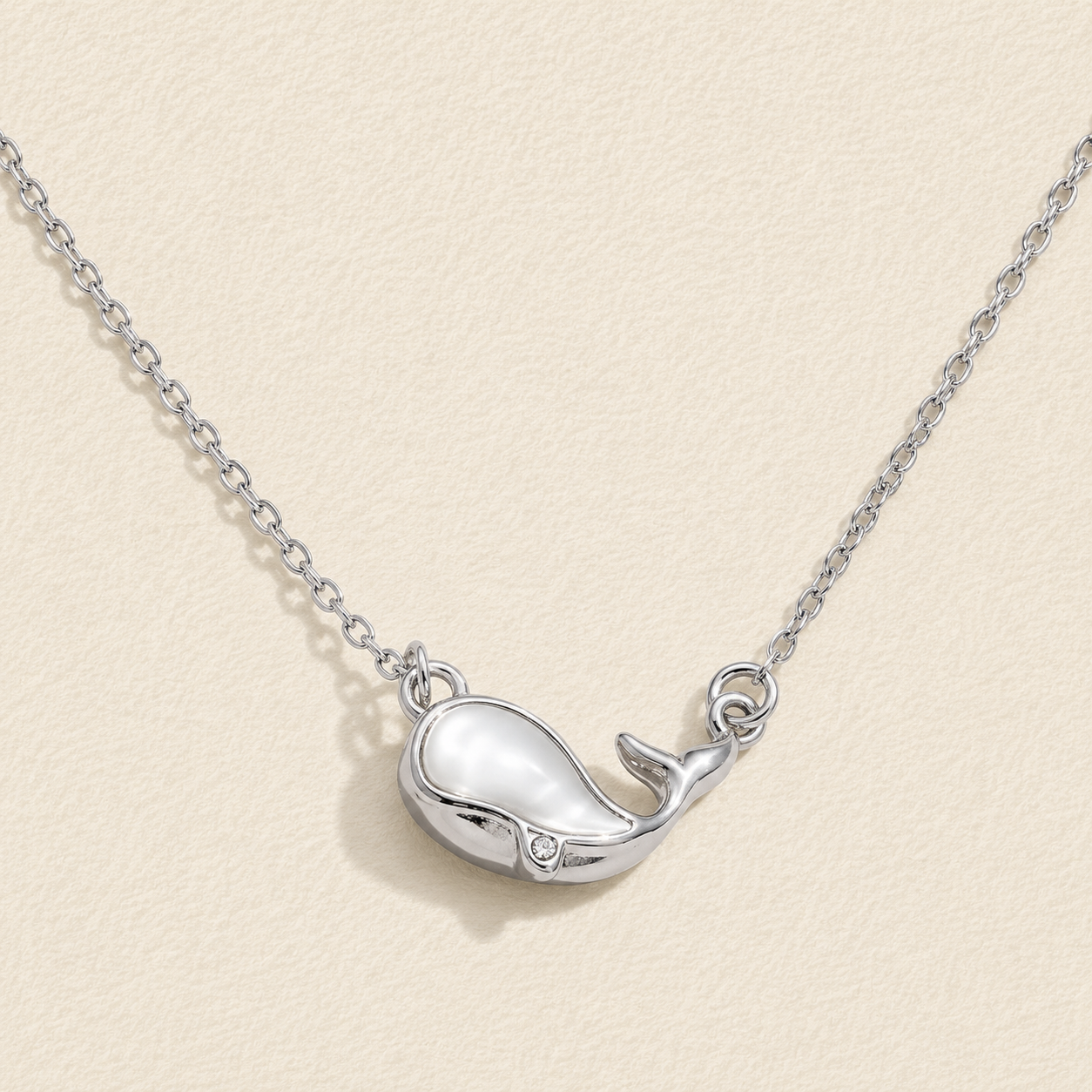 Marielle Dolphin Shell Necklace
