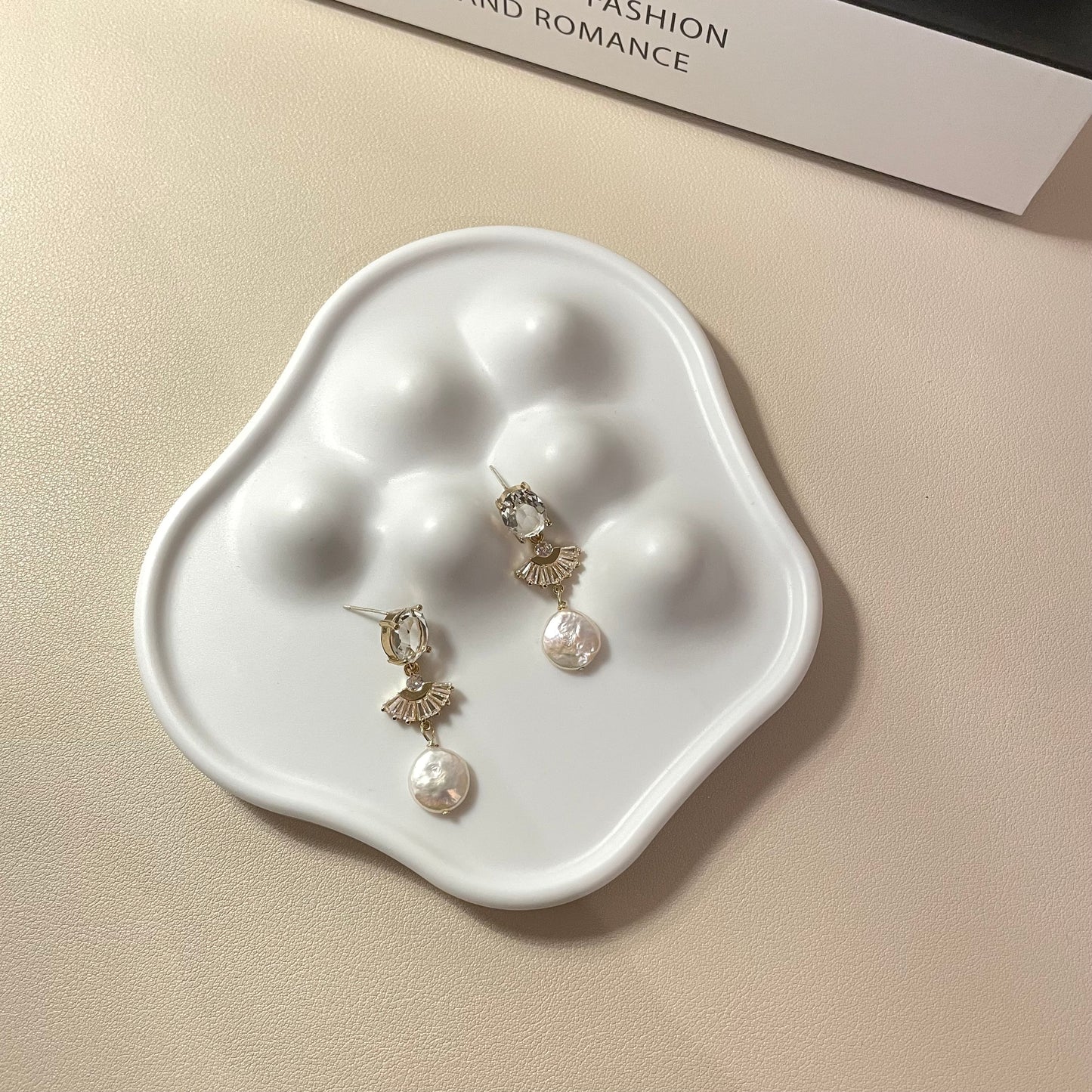 Emma Pearl Drop Earring - Lizabetha Parker