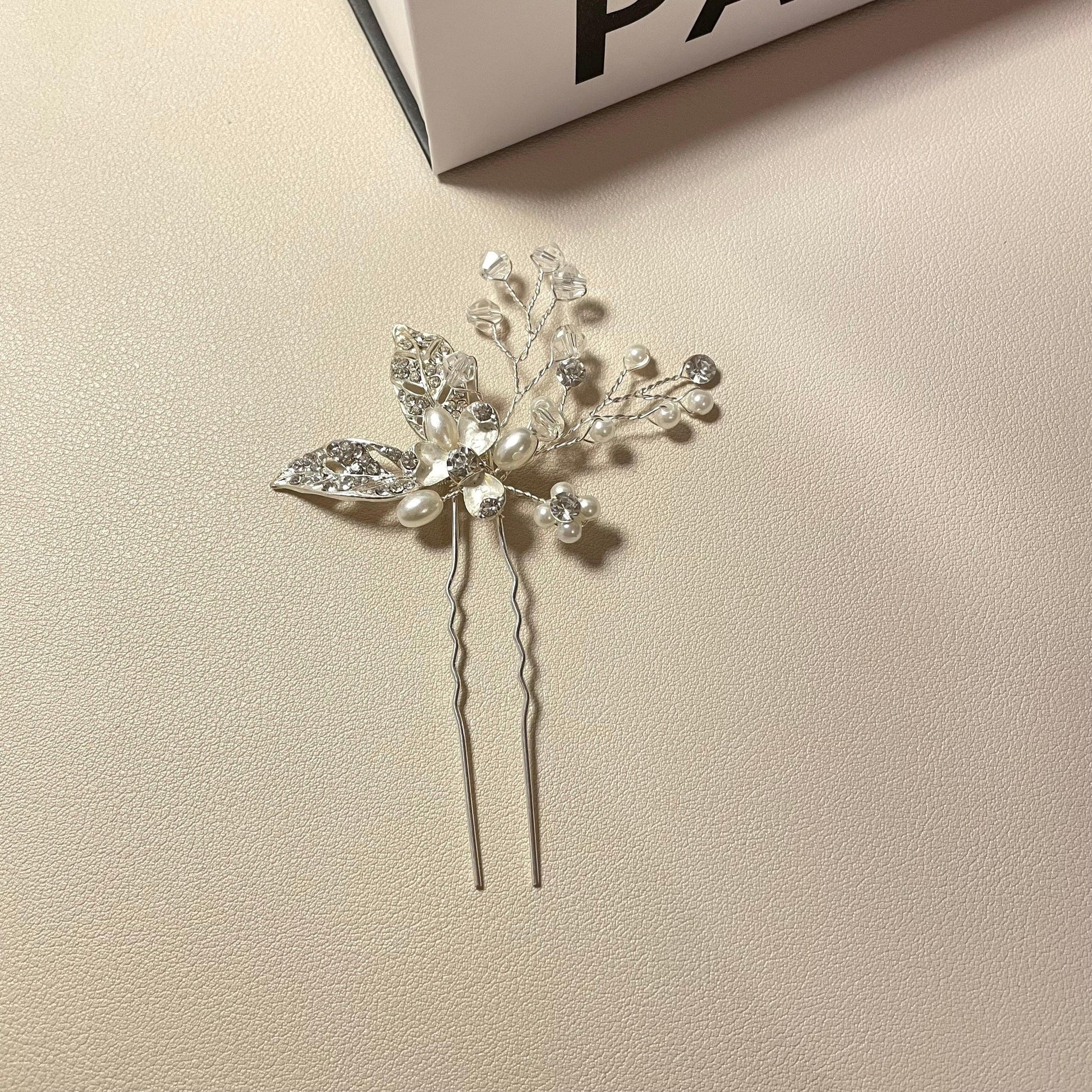 Nora Leaf Hair Pins (Set of 2) - Lizabetha Parker