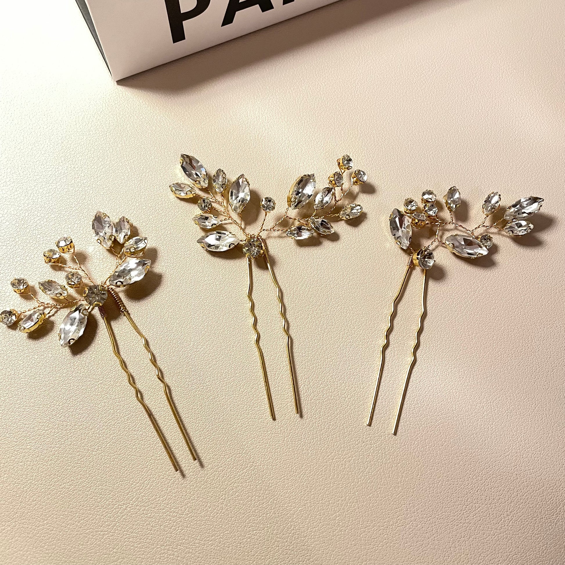 Kira Hair Pins (Set of 3) - Lizabetha Parker