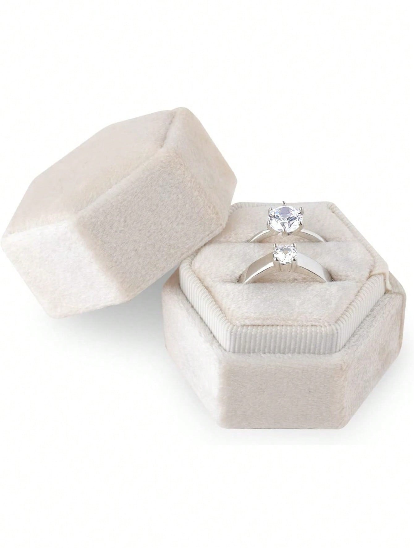Velvet Ring Box - Pink - Lizabetha Parker