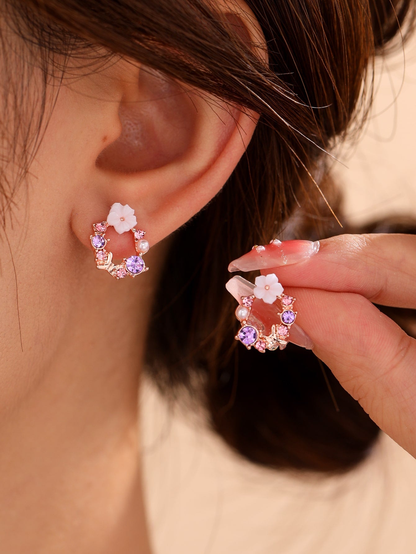 Ruby Stud Earring - Lizabetha Parker
