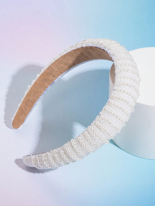 Katie Pearl Headband - Lizabetha Parker