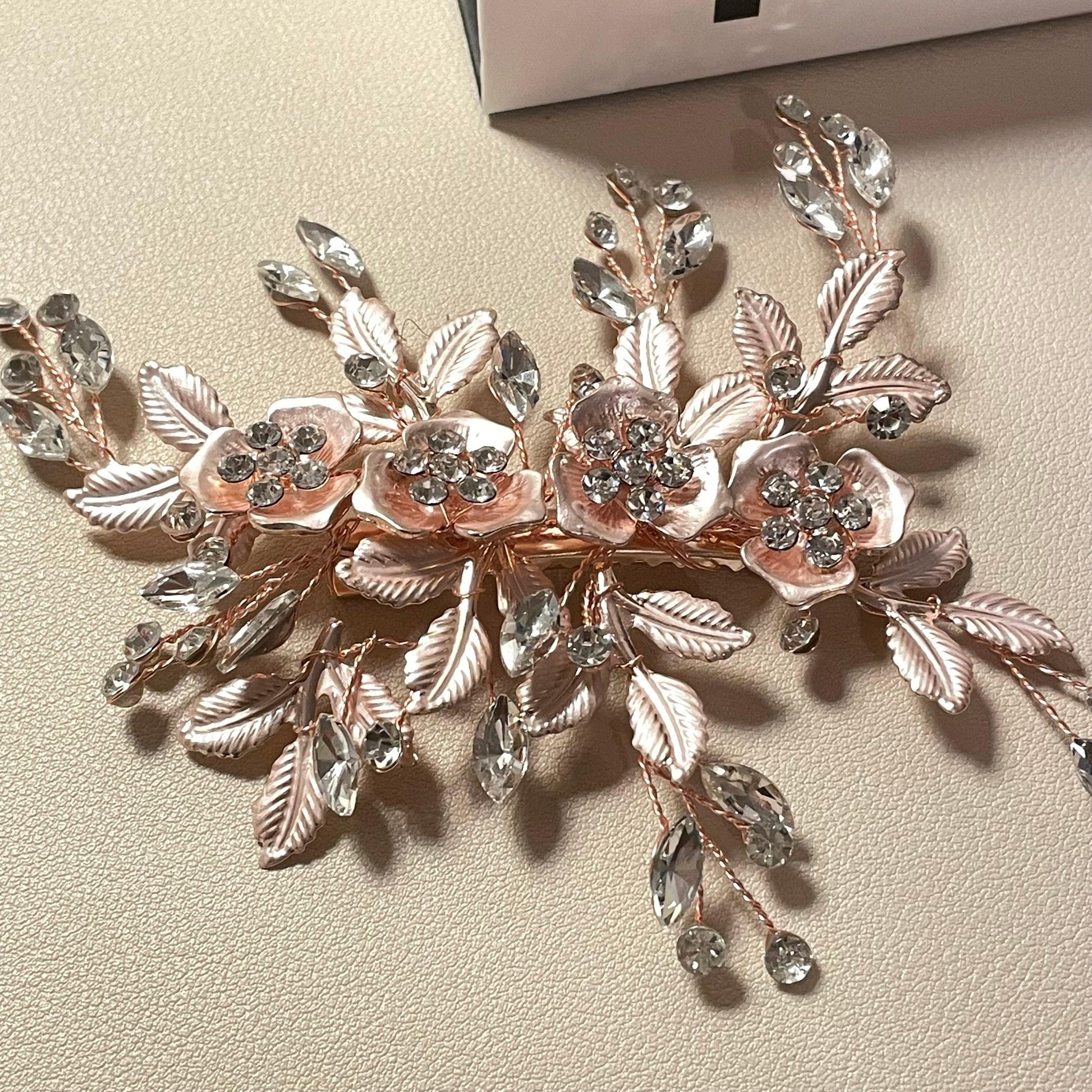 Chloe Bridal Hair Clip - Lizabetha Parker