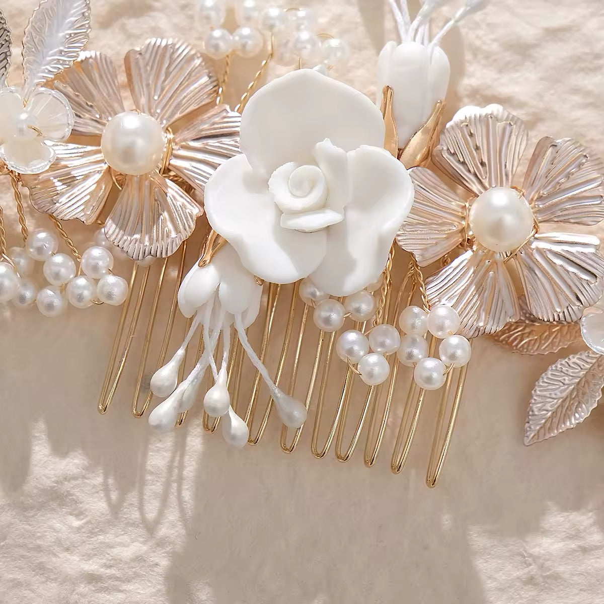 Abi Wedding Haircomb - Lizabetha Parker