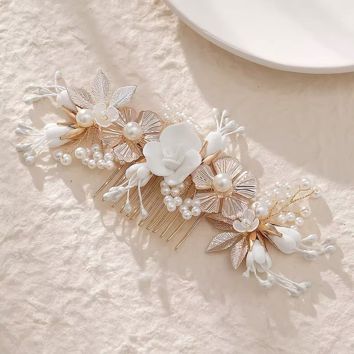 Abi Wedding Haircomb - Lizabetha Parker