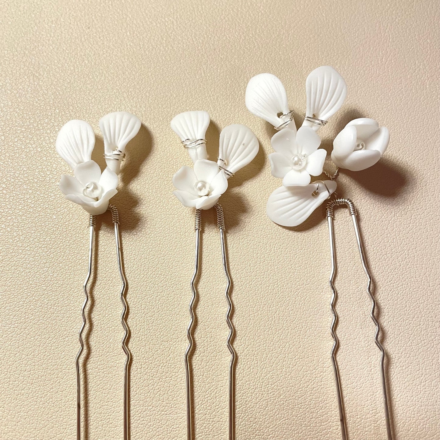 Yana Hair Pins (Set of 3) - Lizabetha Parker