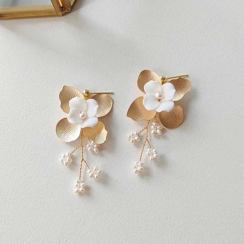 Val Flower Earring