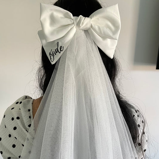 Bride Bow Veil