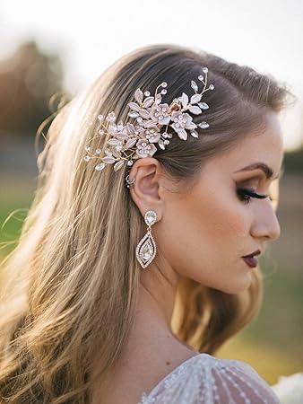 Chloe Bridal Hair Clip - Lizabetha Parker