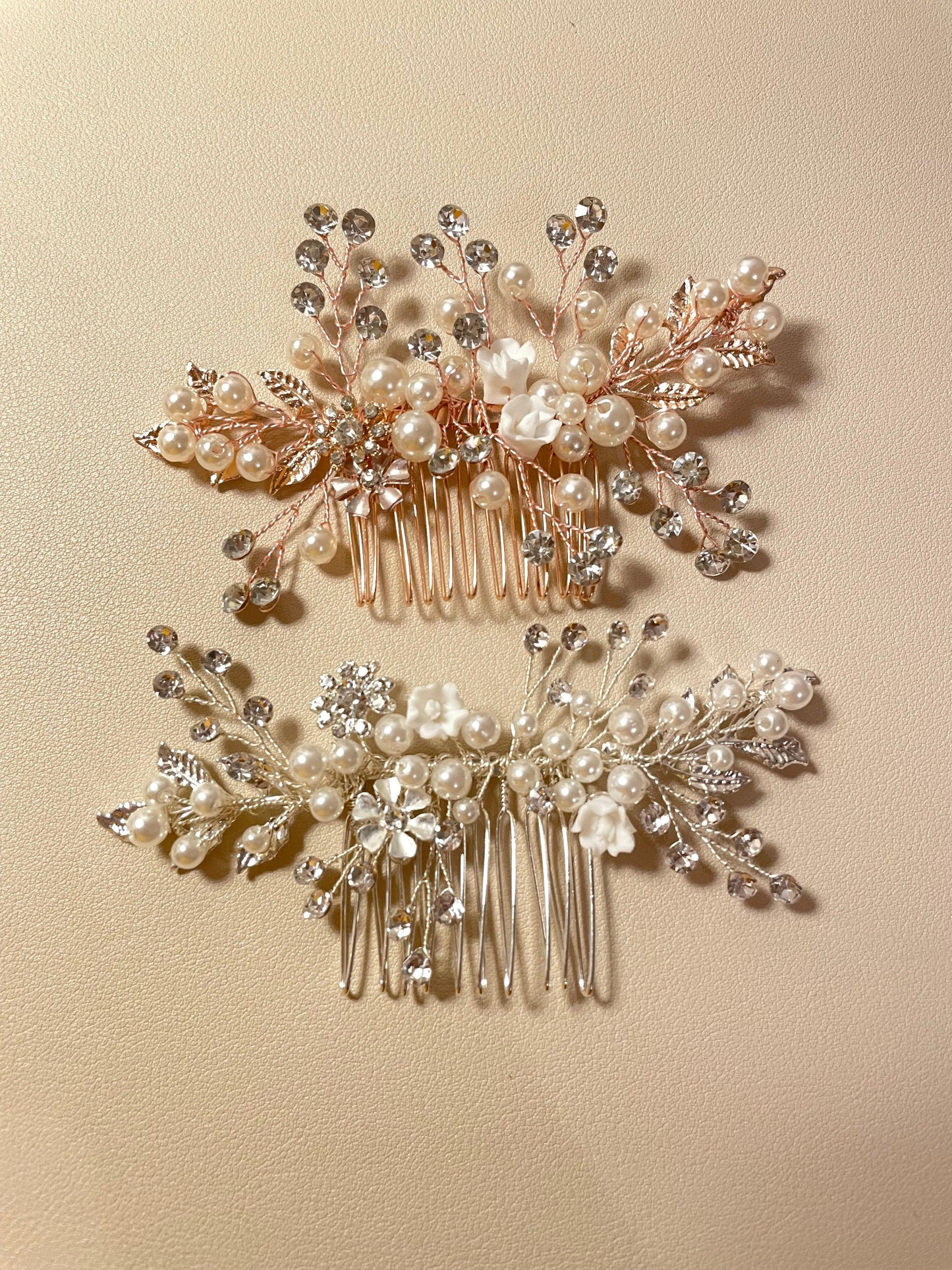 Callie Bridal Hair Vine Comb - Lizabetha Parker