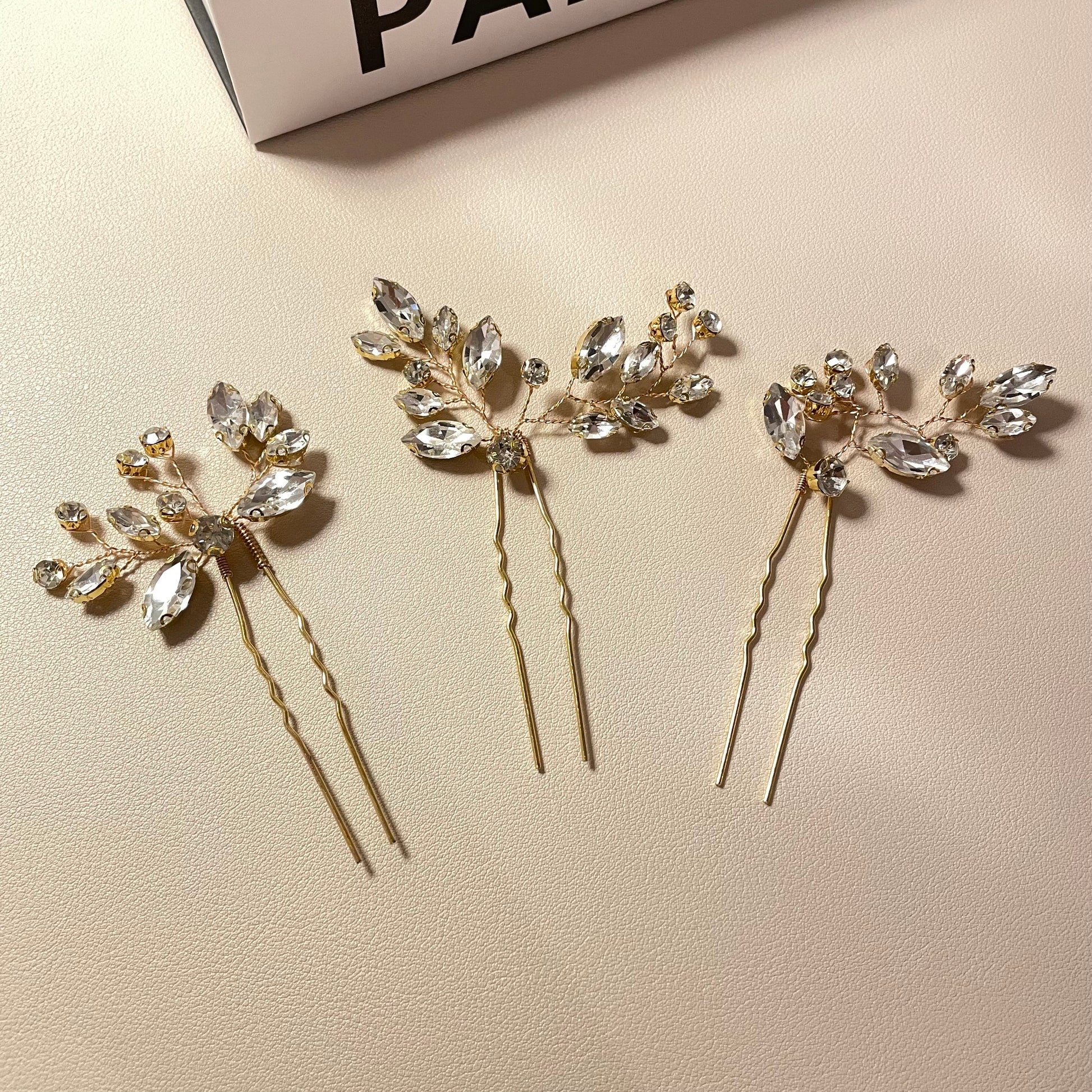 Kira Hair Pins (Set of 3) - Lizabetha Parker