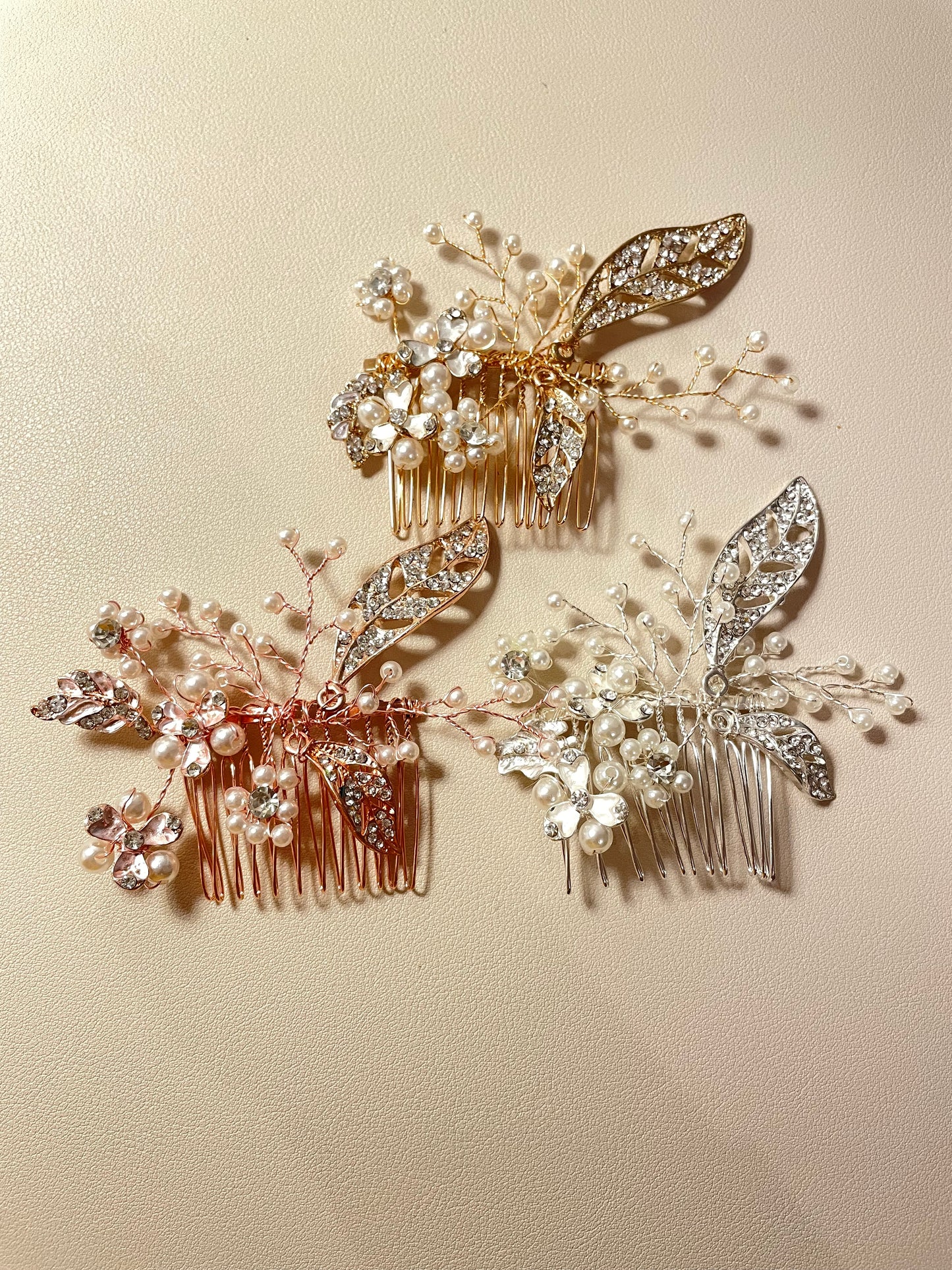 Nora Leaf Hair Comb - Lizabetha Parker