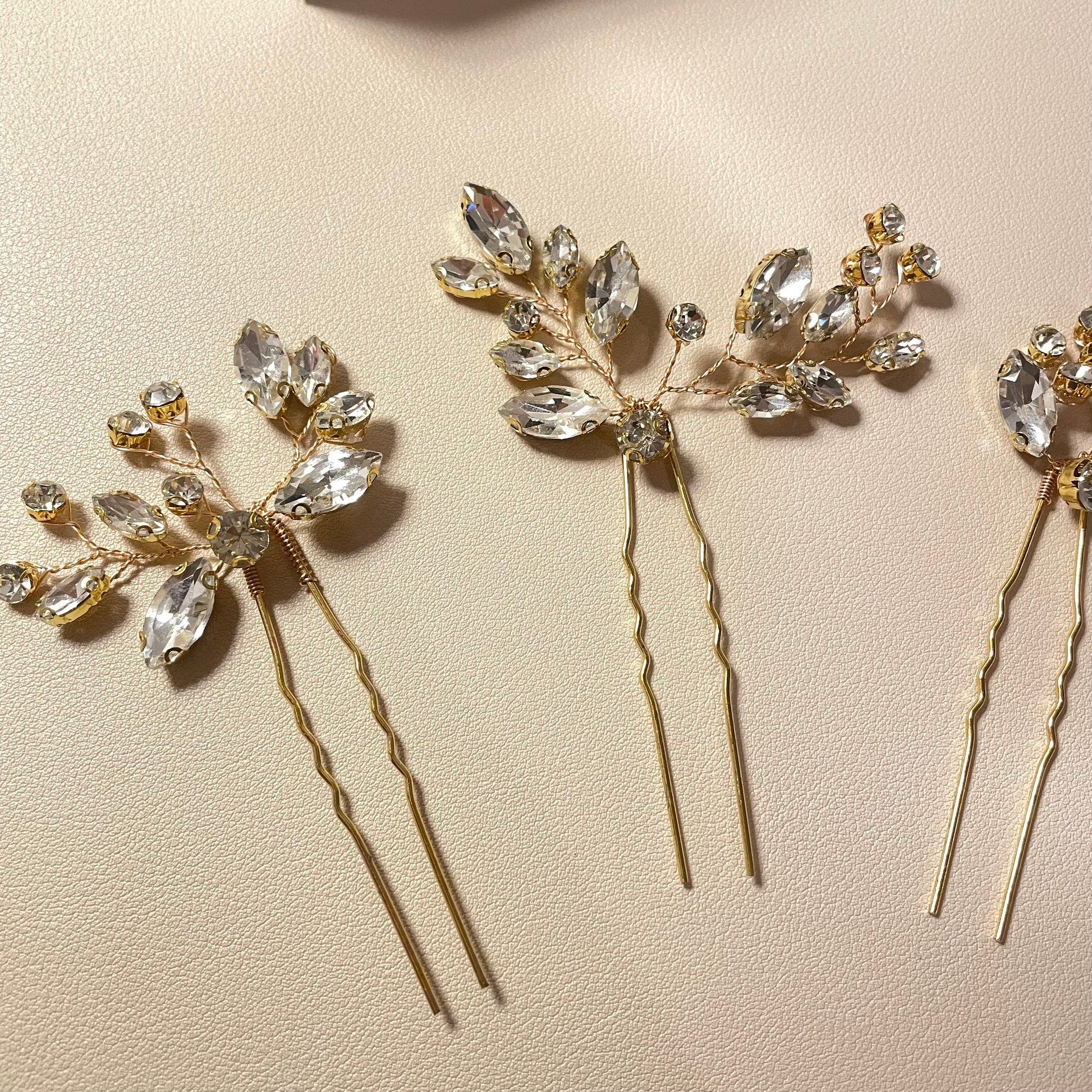 Kira Hair Pins (Set of 3) - Lizabetha Parker