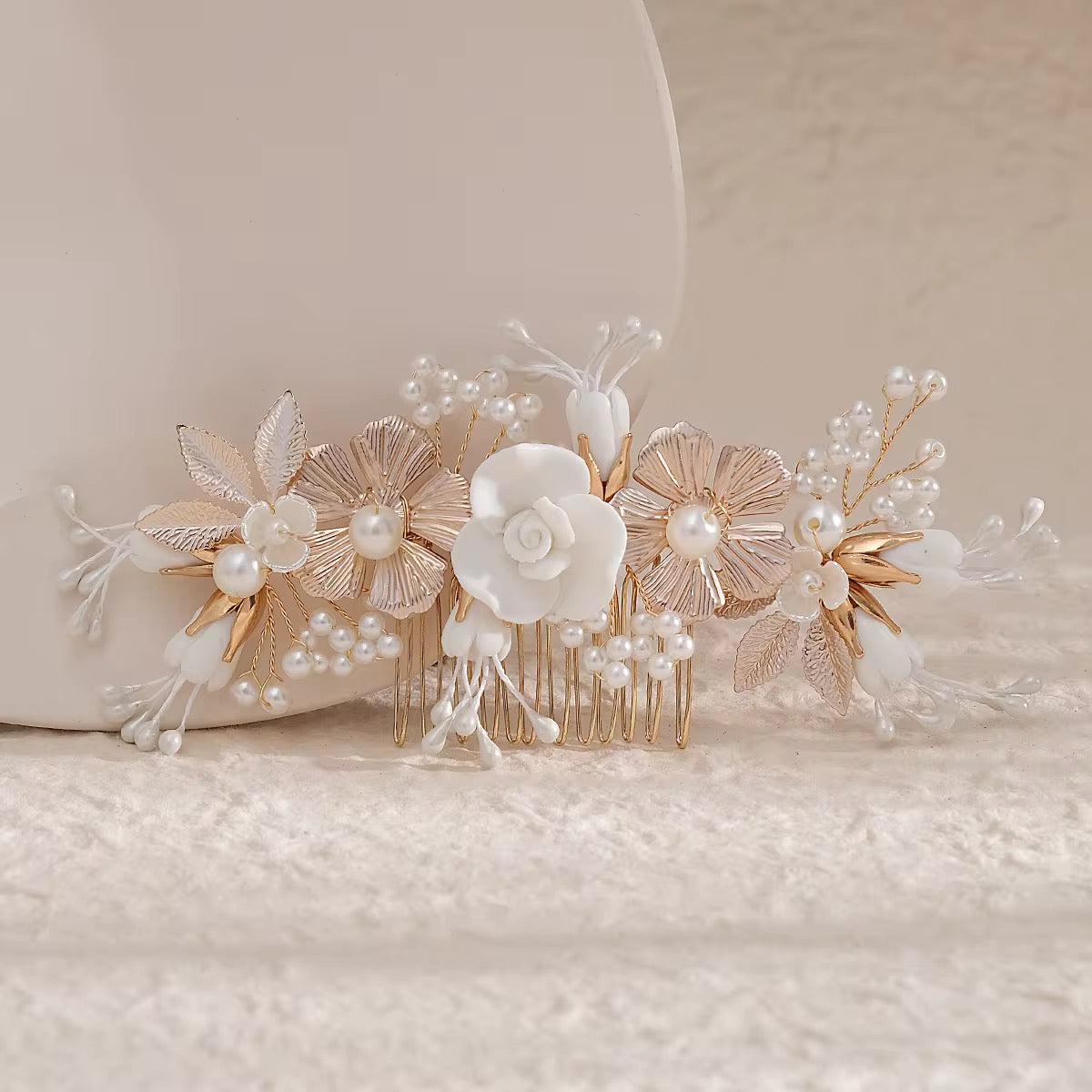 Abi Wedding Haircomb - Lizabetha Parker