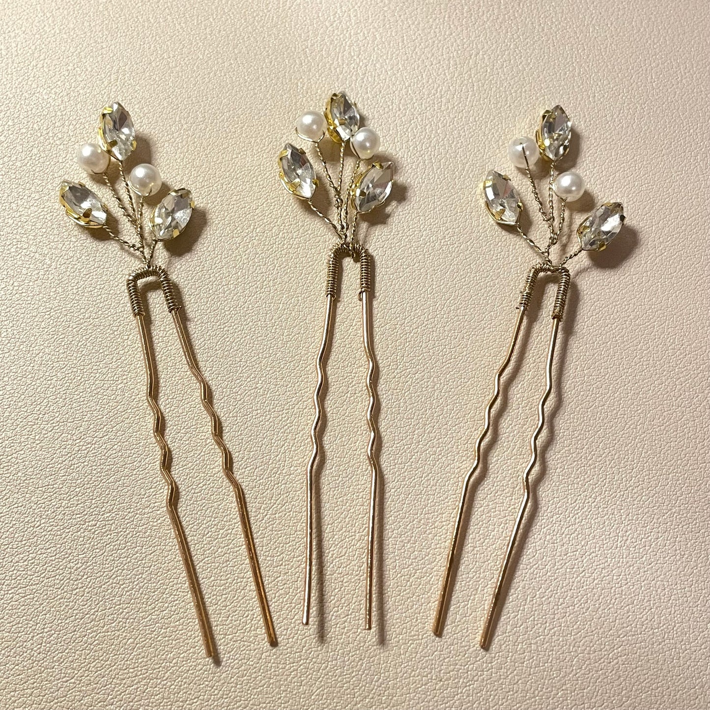 Ophelia Hair Pins (Set of 3) - Lizabetha Parker